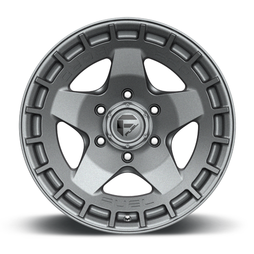 Aluminum Wheels 20X9 Warp D734 5 On 127 Matte Gunmetal Gray 71.5 Bore 1 Offset Fuel Off Road Wheels
