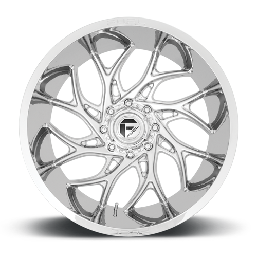 Aluminum Wheels 26X14 Runner D740 8 On 165.1 Chrome 125.2 Bore -75 Offset Fuel Off Road Wheels