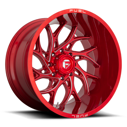 Fuel Off-Road Aluminum Wheels 22X12 Runner D742 Candy Red Milled