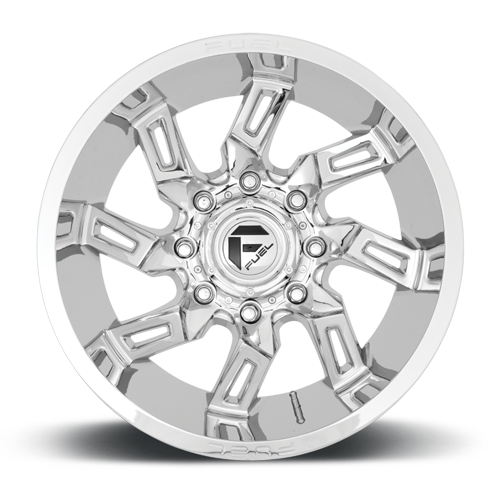 Aluminum Wheels 20X10 Lockdown D746 5 On 139.7 Chrome 78.1 Bore -18 Offset Fuel Off Road Wheels