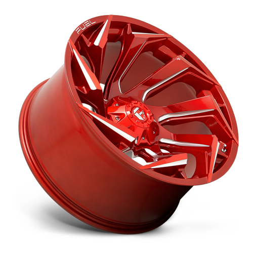 Aluminum Wheels 17X9 Reaction D754 5 On 114.3/5 On 127 Candy Red/Milled 78.1 Bore -12 Offset Fuel Off Road Wheels