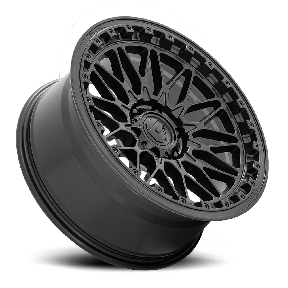 Aluminum Wheels 17X9 Trigger D757 6 On 139.7 Matte Black 106.1 Bore 1 Offset Fuel Off Road Wheels