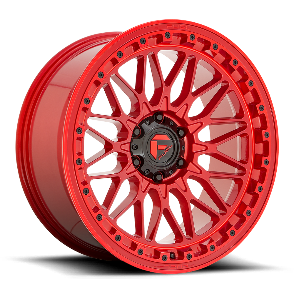 Fuel Off-Road Aluminum Wheels 17X9 Trigger D758 Candy Red