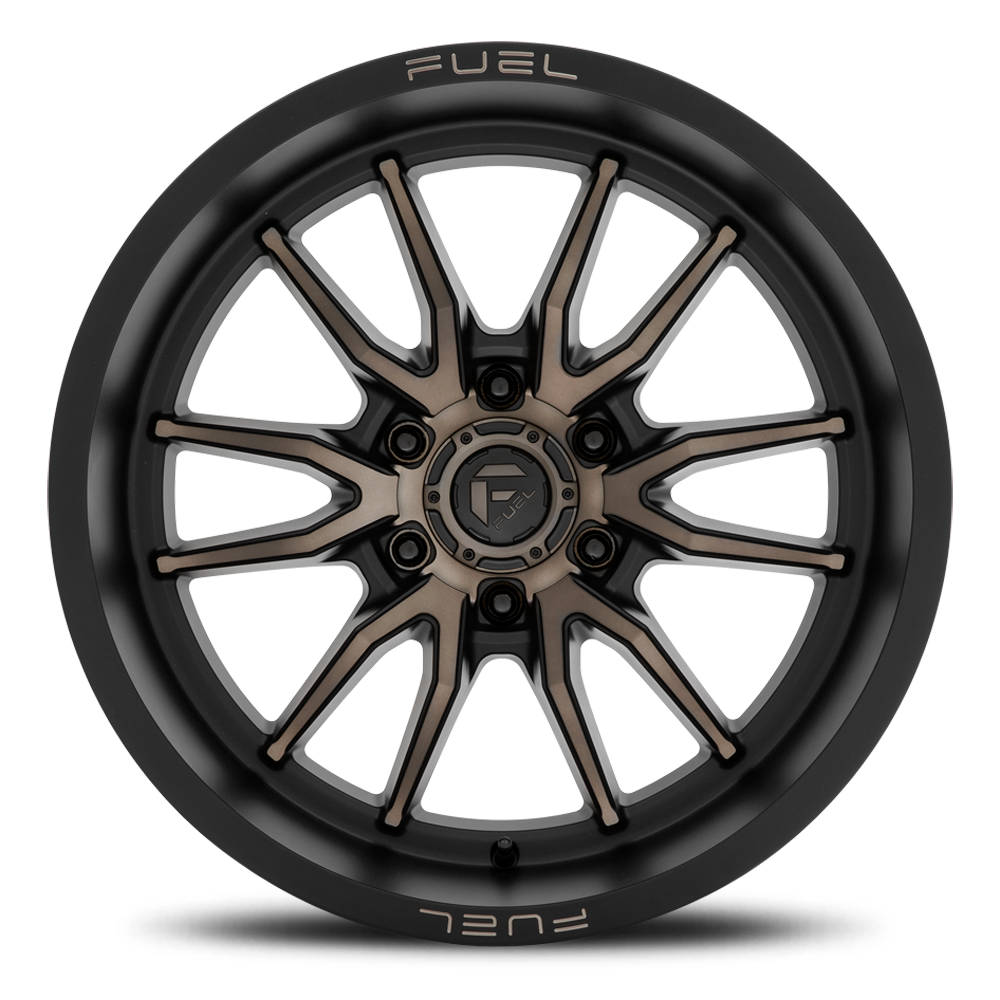 Aluminum Wheels 18X9 Clash 6 D762 6 On 120 Matte Black Double Dark Tint 67.06 Bore 1 Offset Multi Spoke Fuel Off Road Wheels
