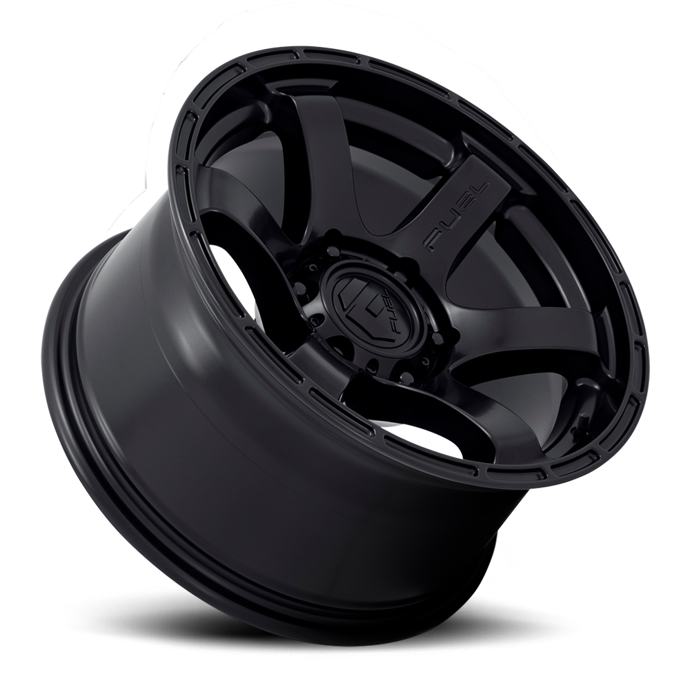 Aluminum Wheels 18X9 Rush D766 6 On 139.7 Satin Black 106.1 Bore 20 Offset Fuel Off Road Wheels