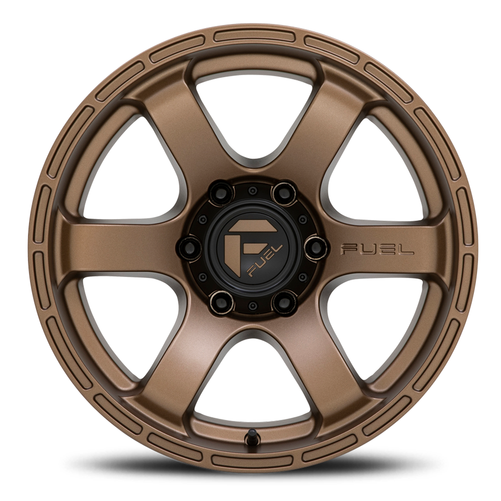 Aluminum Wheels 18X9 Rush D768 5 On 127 Matte Bronze 71.5 Bore -12 Offset Fuel Off Road Wheels