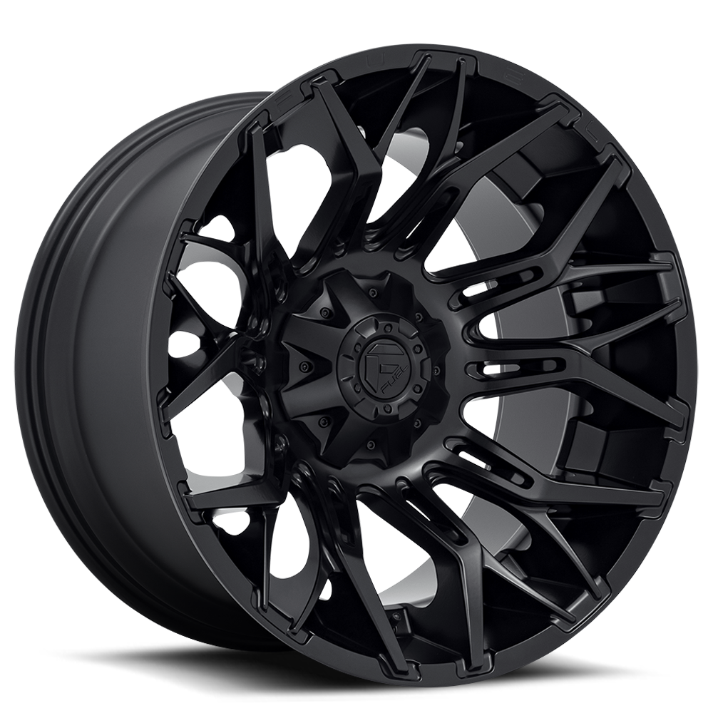 Fuel Off-Road Aluminum Wheels 20X9 Twitch D772 Blackout