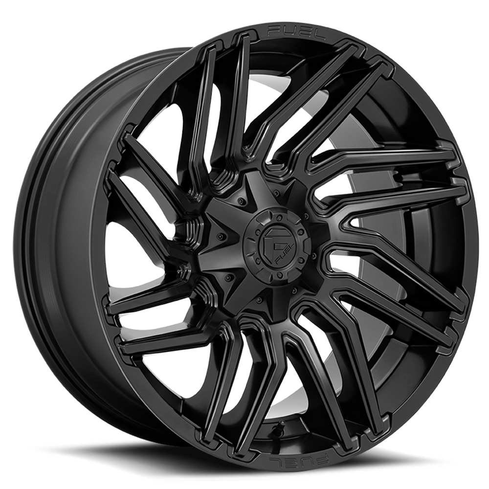 Fuel Off-Road Aluminum Wheels 20X10 Typhoon D775 Matte Black