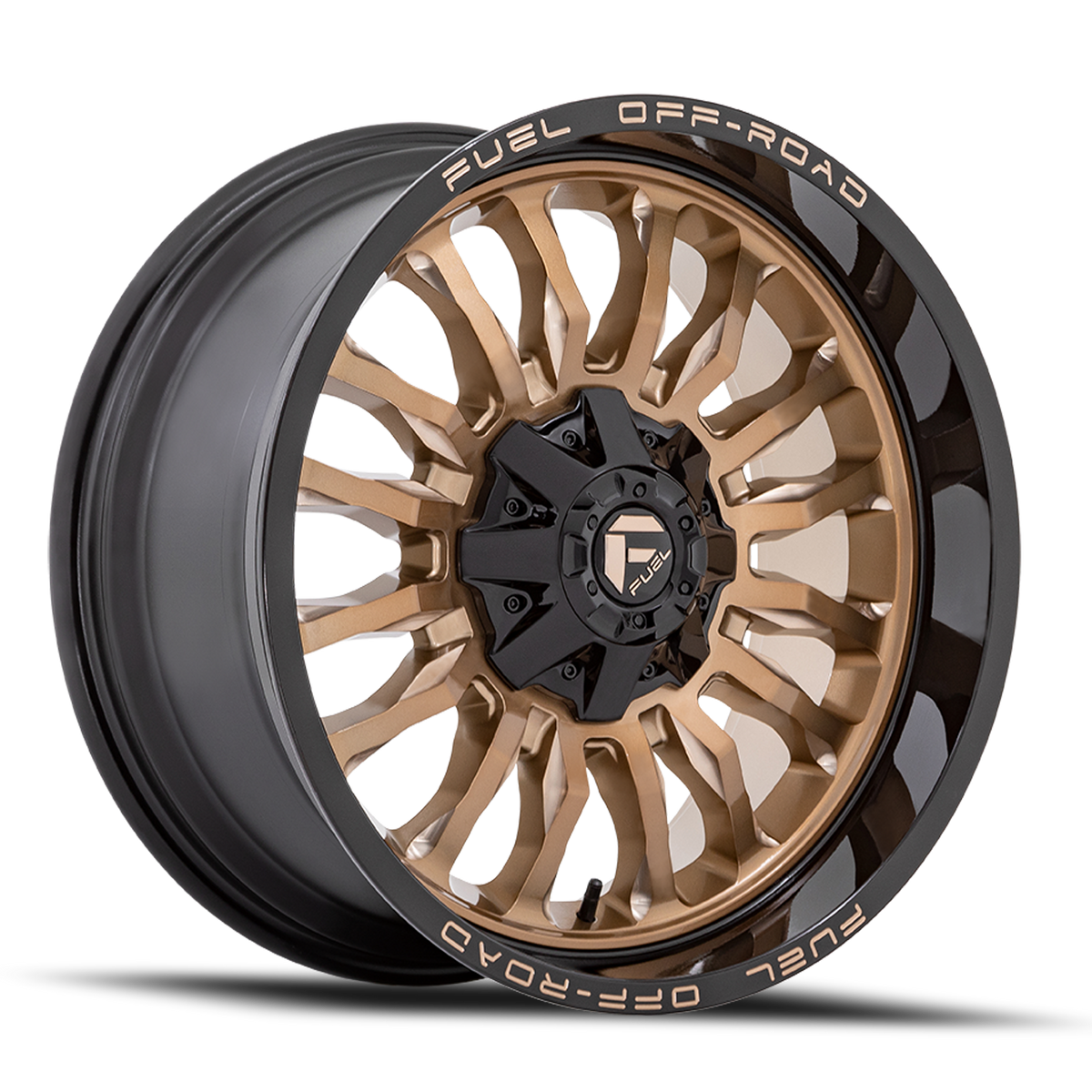 Aluminum Wheels 20X10 Arc D797 8 On 170 Platinum Bronze/Black Lip 125.1 Bore -18 Offset Fuel Off Road Wheels