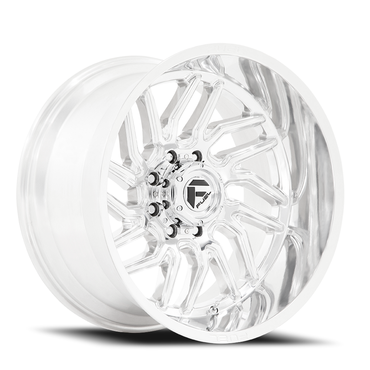 Aluminum Wheels 20X9 Hurricane D809 8 On 170 Polished Milled 125.1 Bore 20 Offset Fuel Off Road Wheels