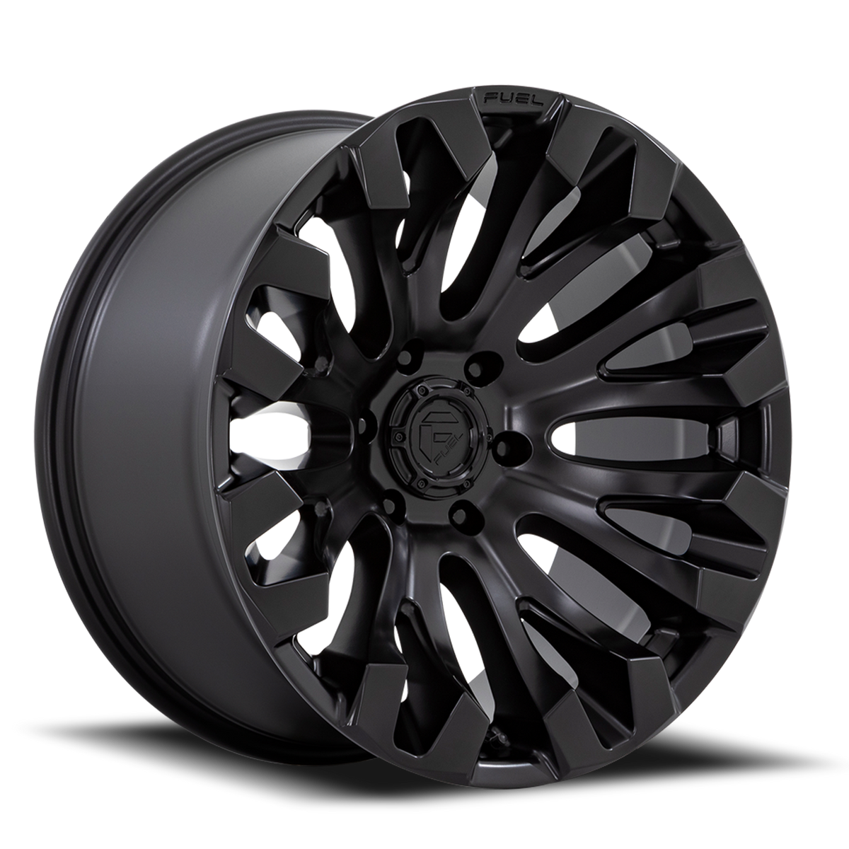 Aluminum Wheels 20X9 Quake D831 5 On 150 Blackout 110.1 Bore 1 Offset Fuel Off Road Wheels