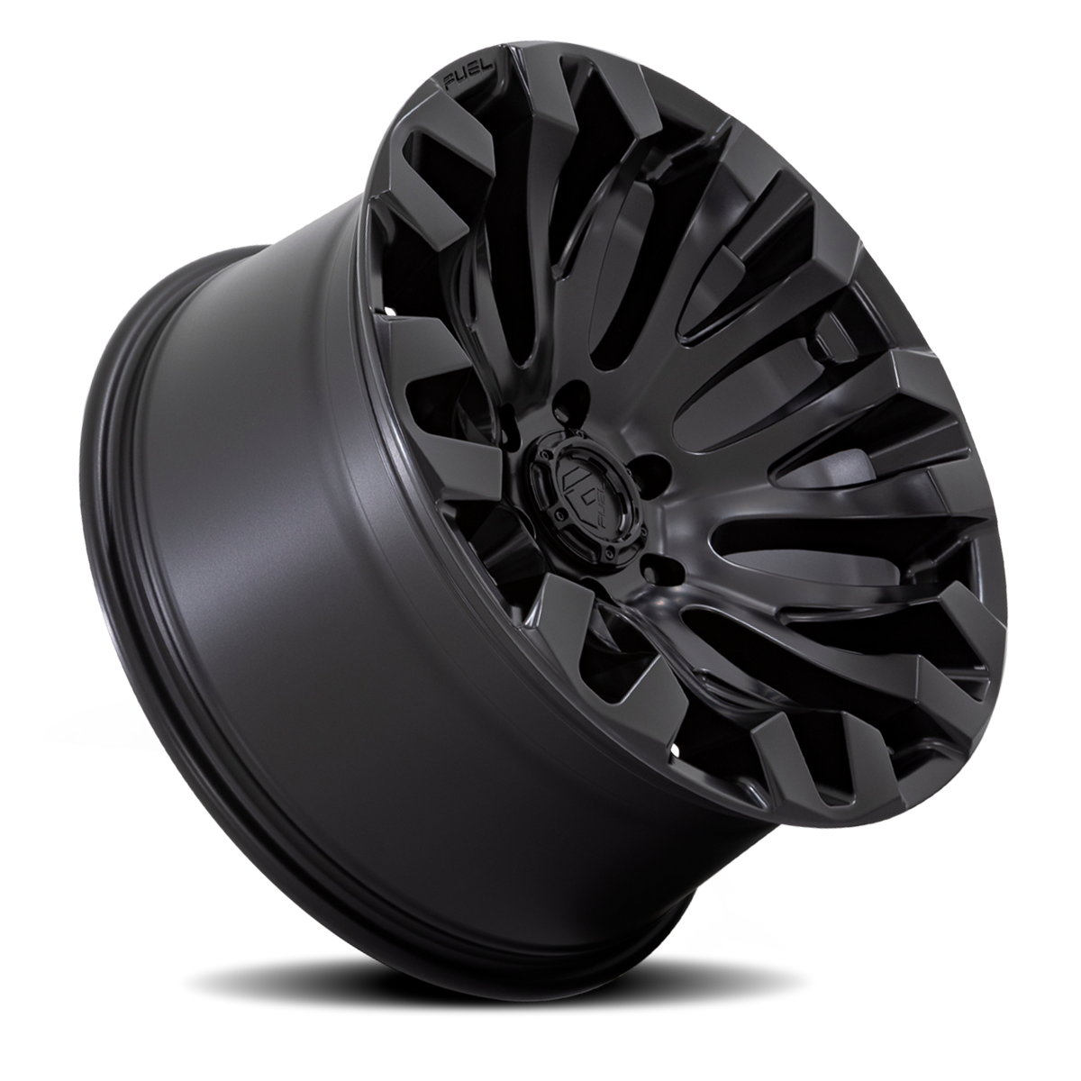 Aluminum Wheels 20X9 Quake D831 8 On 165.1 Blackout 125.1 Bore 1 Offset Fuel Off Road Wheels