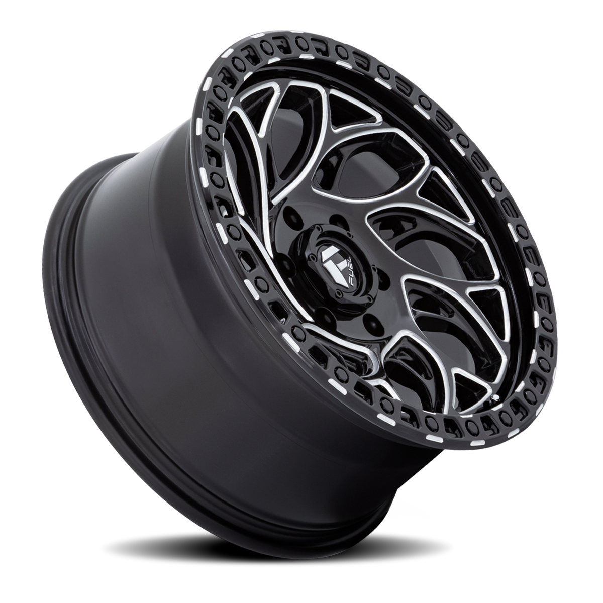 Aluminum Wheels 20X9 Runner OR D840 6 On 114.3 Gloss Black Milled 66.06 Bore 1 Offset Fuel Off Road Wheels