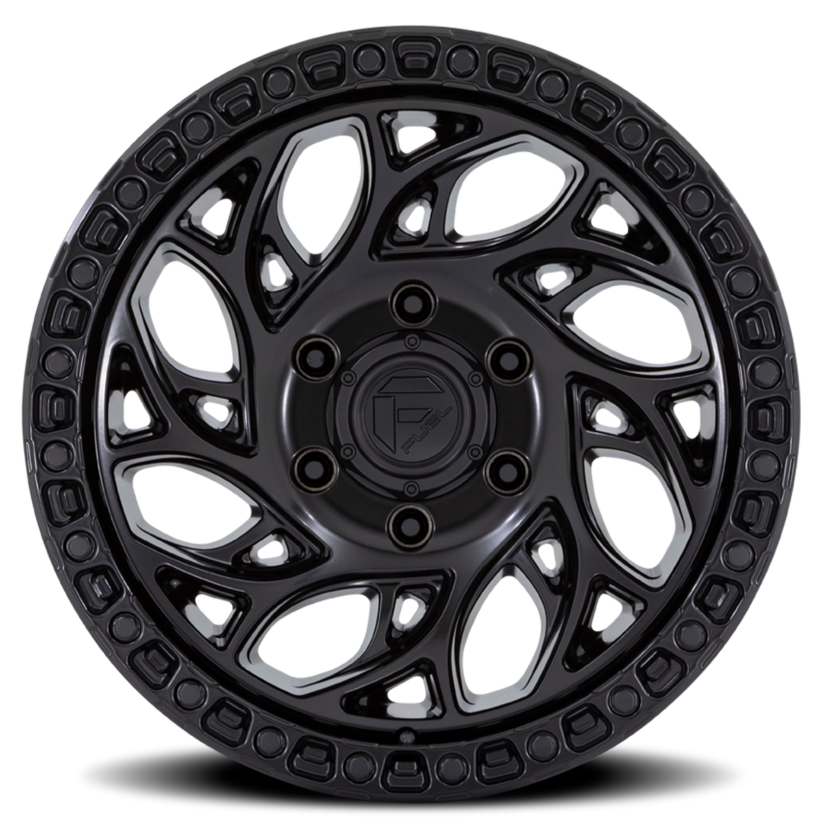 Aluminum Wheels 20X9 Runner OR D852 5 On 139.7 Blackout 78.1 Bore 1 Offset Fuel Off Road Wheels