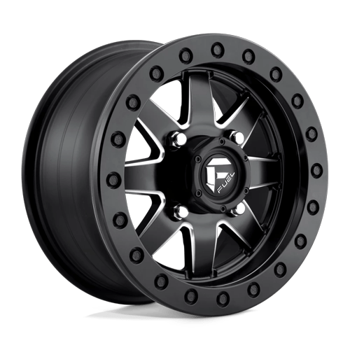 Fuel Off-Road Aluminum Wheels 15X7 Maverick Utv Beadlock D938 Matte Black Milled