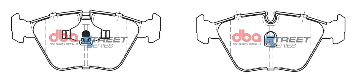 DBA 90-06 Audi 200 (w/ATE Brakes) Front Street Series Brake Pads - DB1131SS