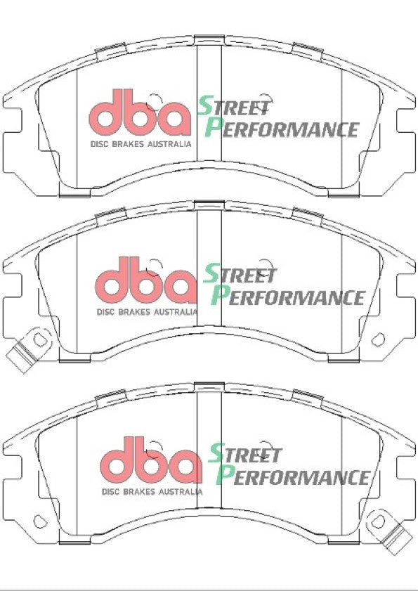 DBA 91-96 Dodge Stealth FWD SP Performance Front Brake Pads - DB1223SP