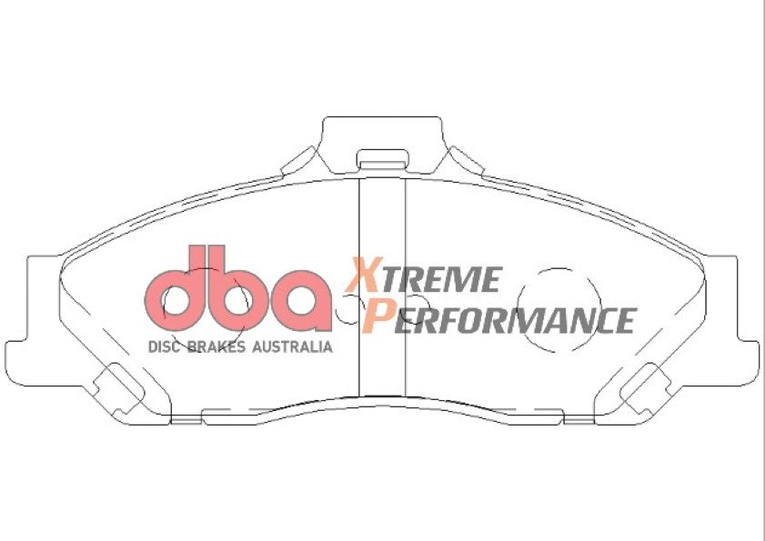 DBA 07-11 Ford Ranger XL PJ Xtreme Performance Front Brake Pads - DB1366XP