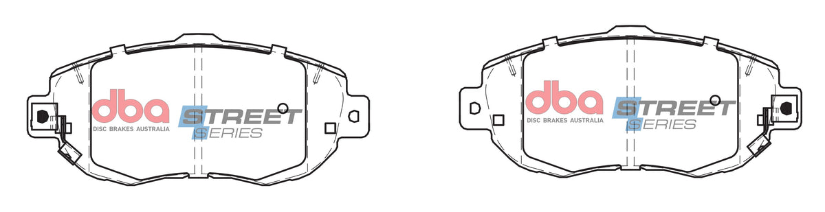 DBA 93-05 Lexus GS300 Front Street Series Brake Pads - DB1395SS