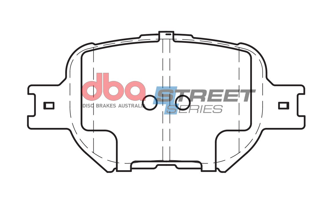 DBA 05-10 Scion tC Street Series Front Brake Pads - DB1431SS