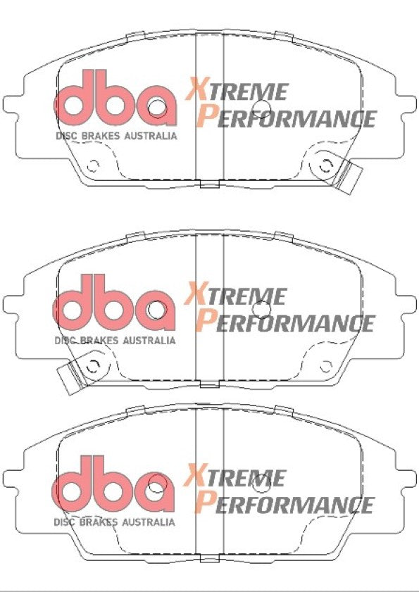DBA 06-11 Honda Civic Si XP Performance Front Brake Pads - DB1452XP