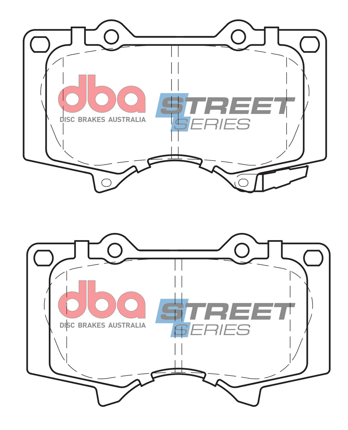 DBA 10-19 Lexus GX460 Street Series Front Brake Pads - DB1482SS