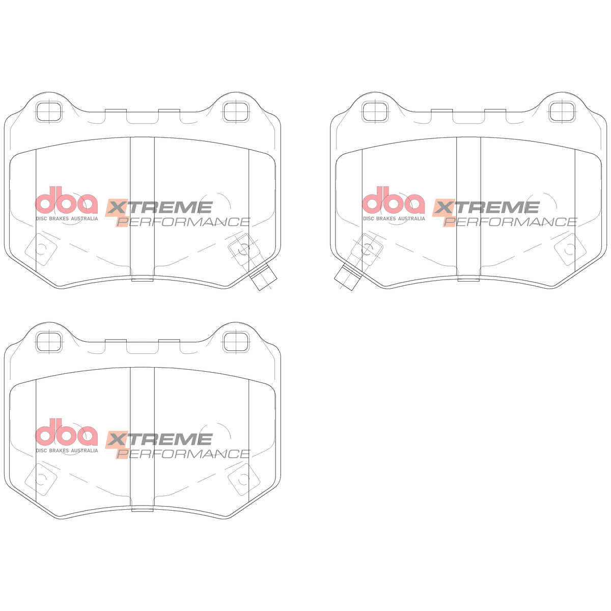DBA 2017+ Subaru WRX STI (w/Brembo Calipers) XP Performance Rear Brake Pads - DB15007XP