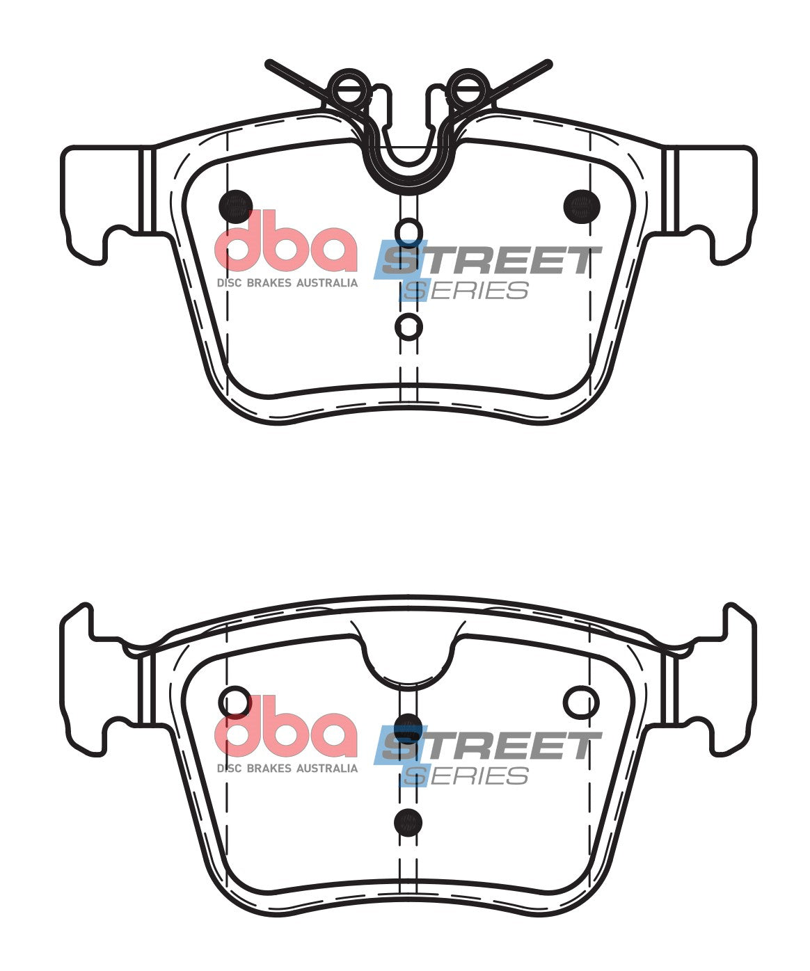 DBA 16-22 Volvo XC90 Rear Street Series Brake Pads - DB15059SS
