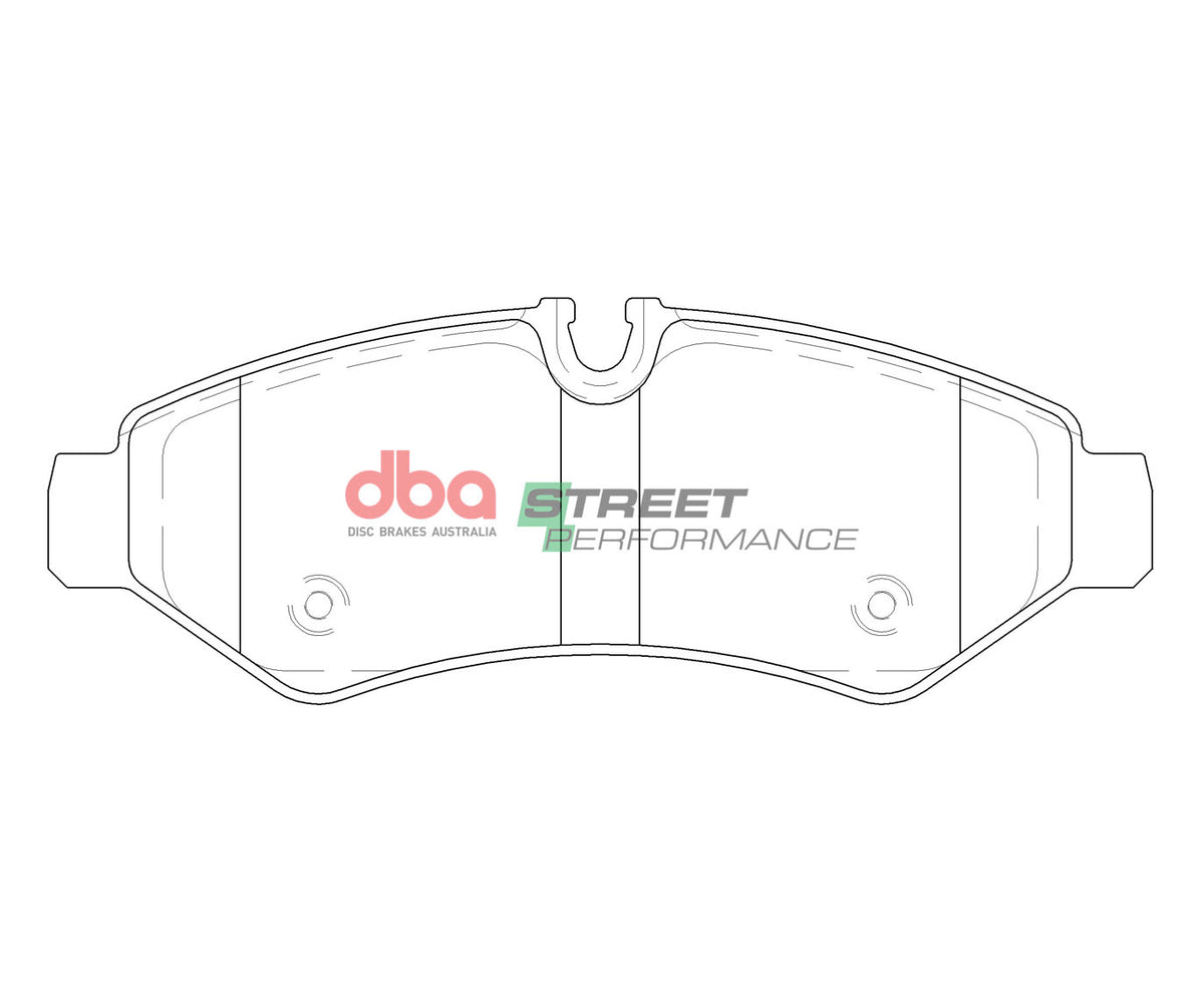 DBA 19-23 Mercedes-Benz Sprinter 1500 (w/Electronic Parking Brake) Rear SP Performance Brake Pads - DB15114SP