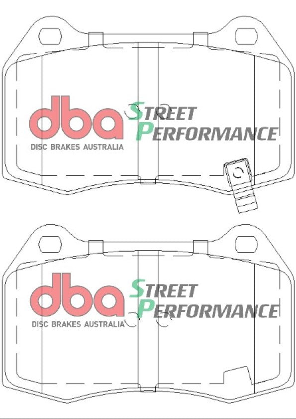 DBA 03-07 G35 w/ Brembo SP500 Front Brake Pads - DB1520SP