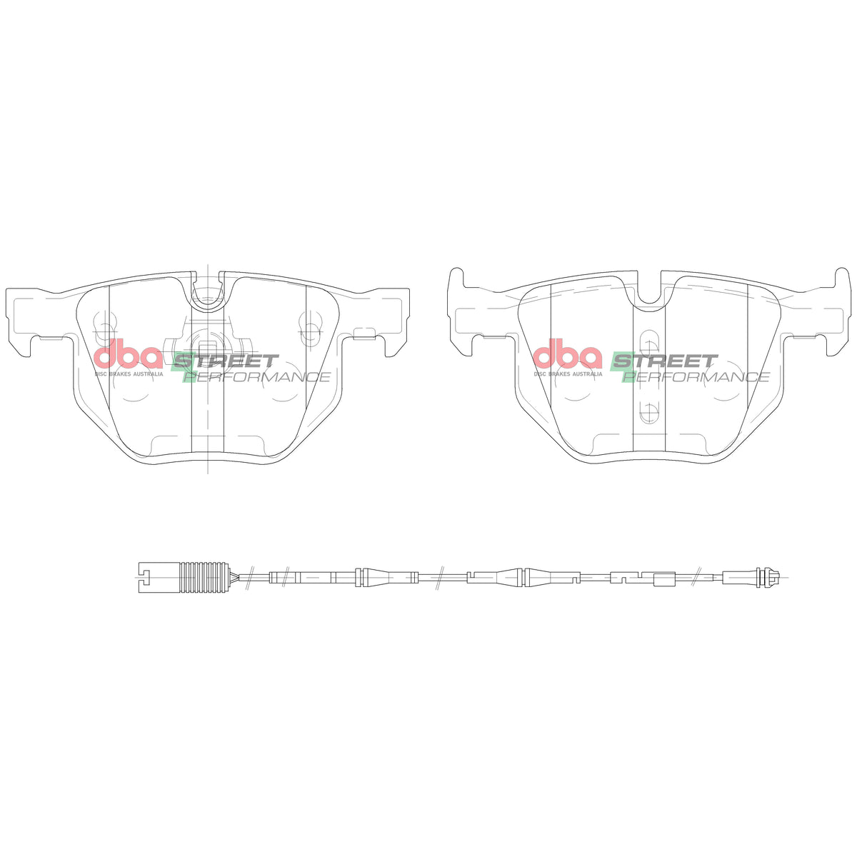 DBA 07-10 BMW X5 xDrive30i 3.0i Rear SP Performance Brake Pads - DB1694SP