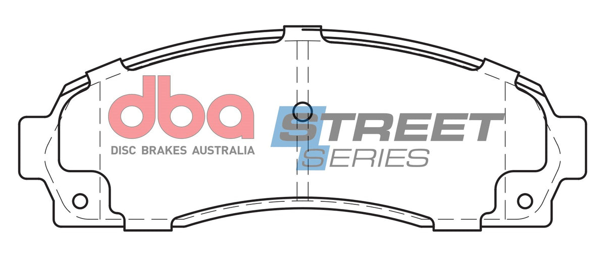 DBA 05-06 Chevrolet Equinox Street Series Front Brake Pads - DB1730SS