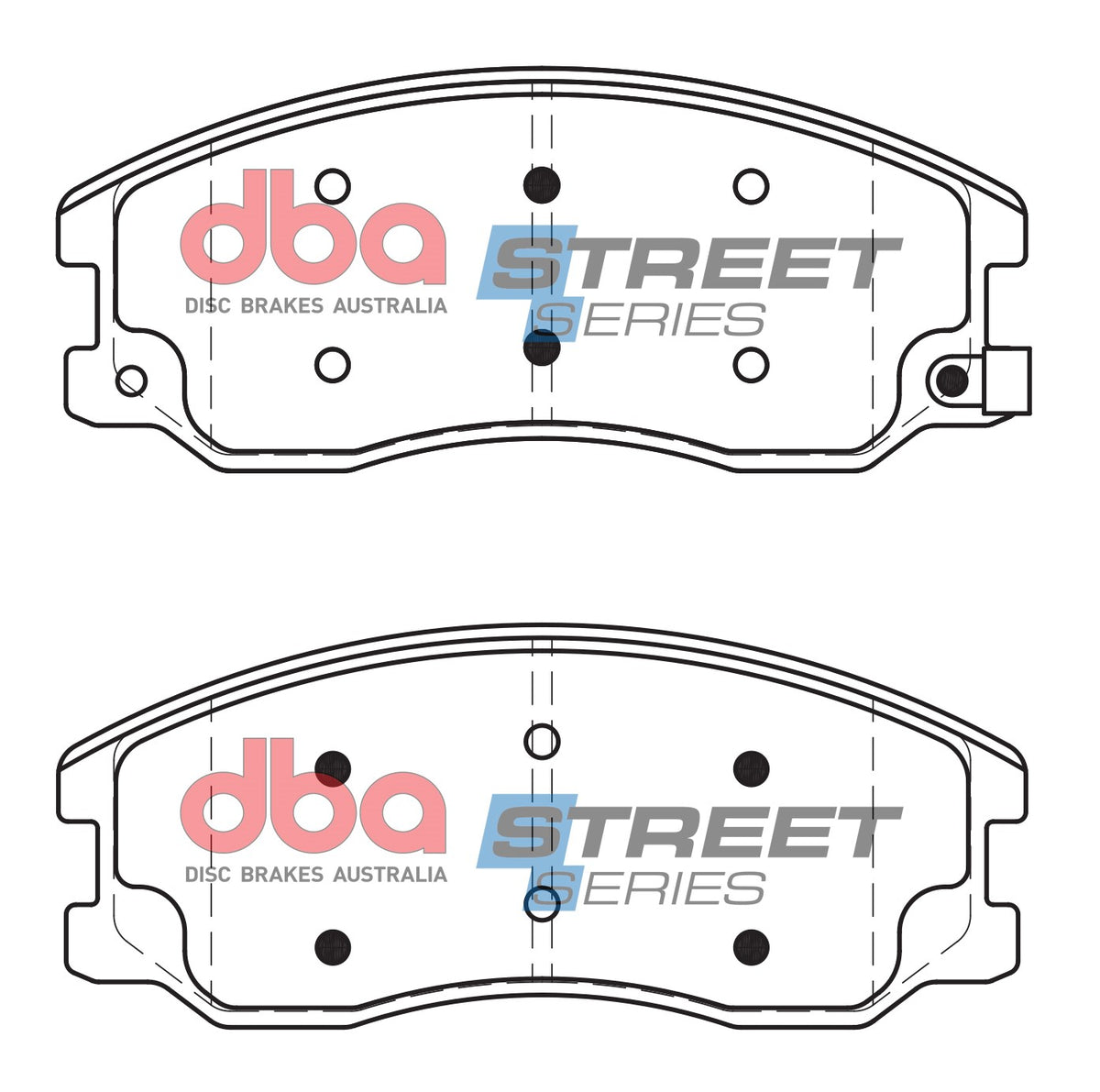 DBA 12-15 Chevrolet Captiva Sport Street Series Front Brake Pads - DB1850SS