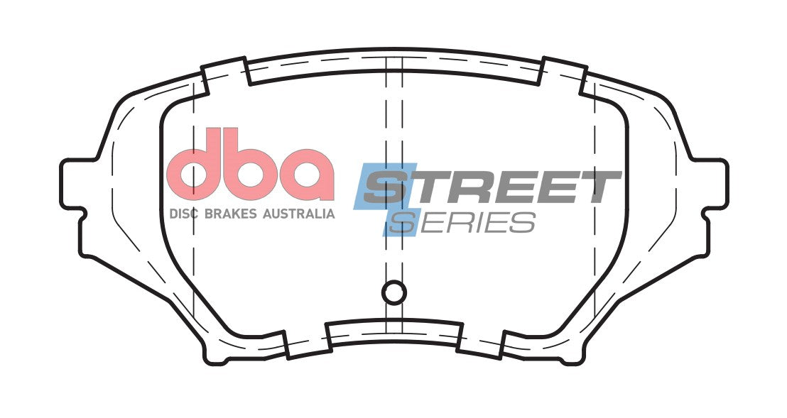 DBA 06-15 Mazda MX-5 Miata Front Street Series Brake Pads - DB2063SS