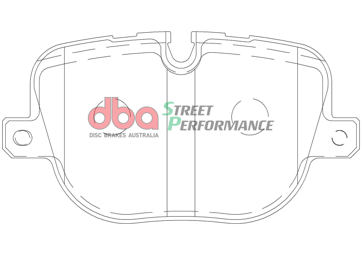 DBA 10-12 Land Rover Range Rover Supercharged Rear SP Performance Brake Pads - DB2207SP