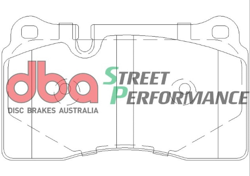 DBA 09-13 Chevy Corvette ZR-1 SP500 Rear Brake Pads - DB2228SP