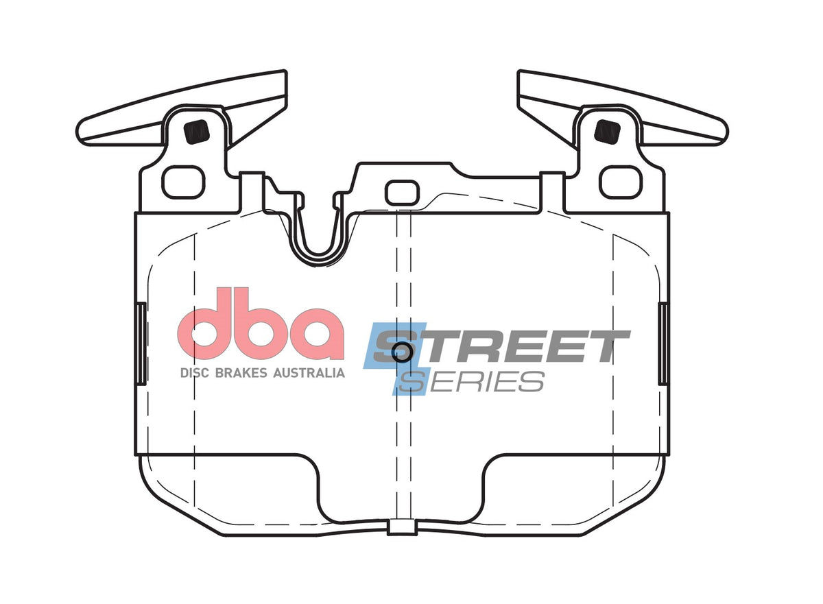 DBA 2011+ BMW 1/2/3/4 Series Street Series Brake Pads - DB2299SS