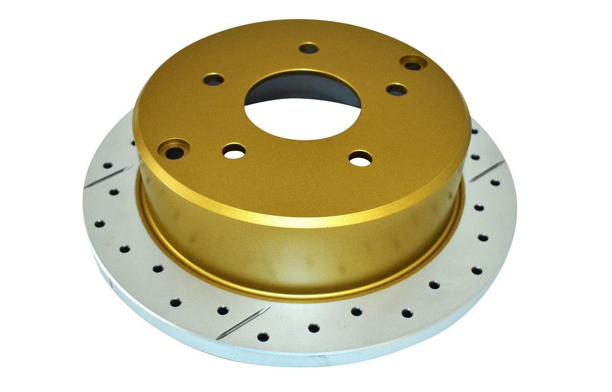 DBA 04 Pontiac GTO Rear Drilled & Slotted Street Series Rotor - DBA041X