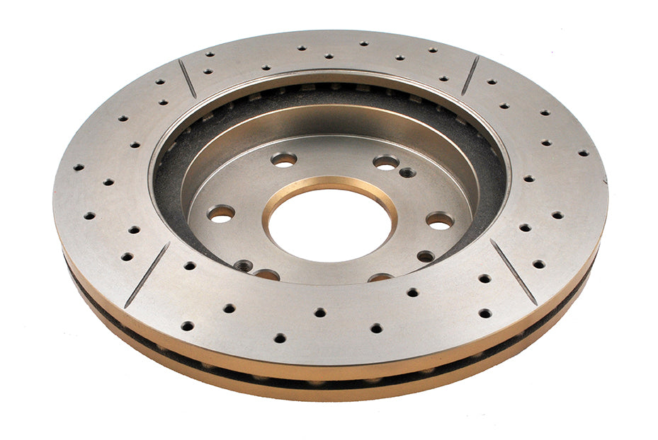 DBA 05-19 Chevrolet Silverado 1500 Front Street Series Drilled & Slotted Rotor - DBA2010X