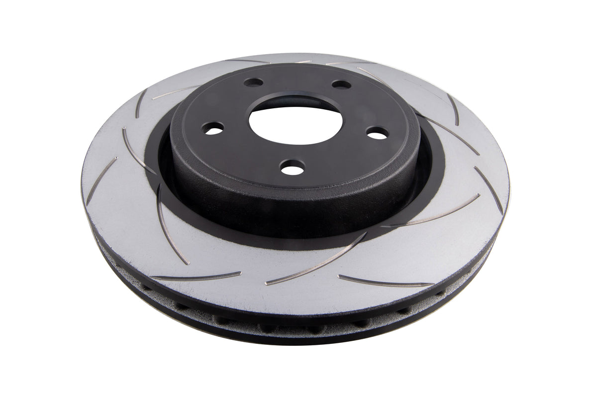 DBA 06-10 Jeep Commander Front Street Series Slotted Brake Rotor - DBA2530S