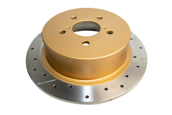 DBA 05-08 Subaru Outback Rear Drilled & Slotted Street Series Rotor - DBA2661X