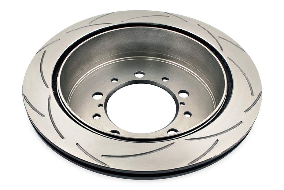 DBA 07+ Toyota Landcruiser 200 Series Rear Slotted Street Series Rotor - DBA2723S