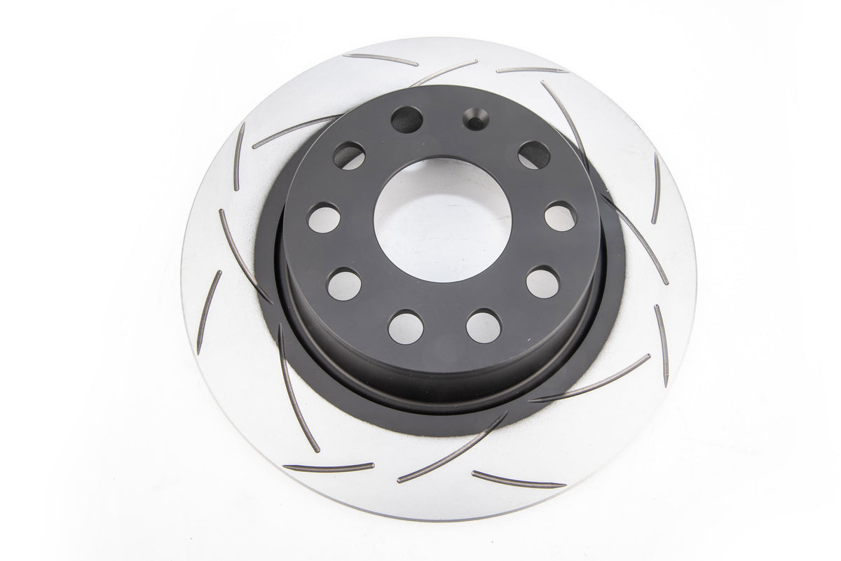 DBA 10-14 VW Golf GTI (Mk6) Street T2 Slotted Rear Brake Rotor - DBA2814S