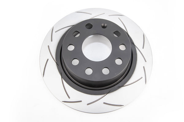 DBA 10-14 VW Golf GTI (Mk6) Street T2 Slotted Rear Brake Rotor - DBA2814S