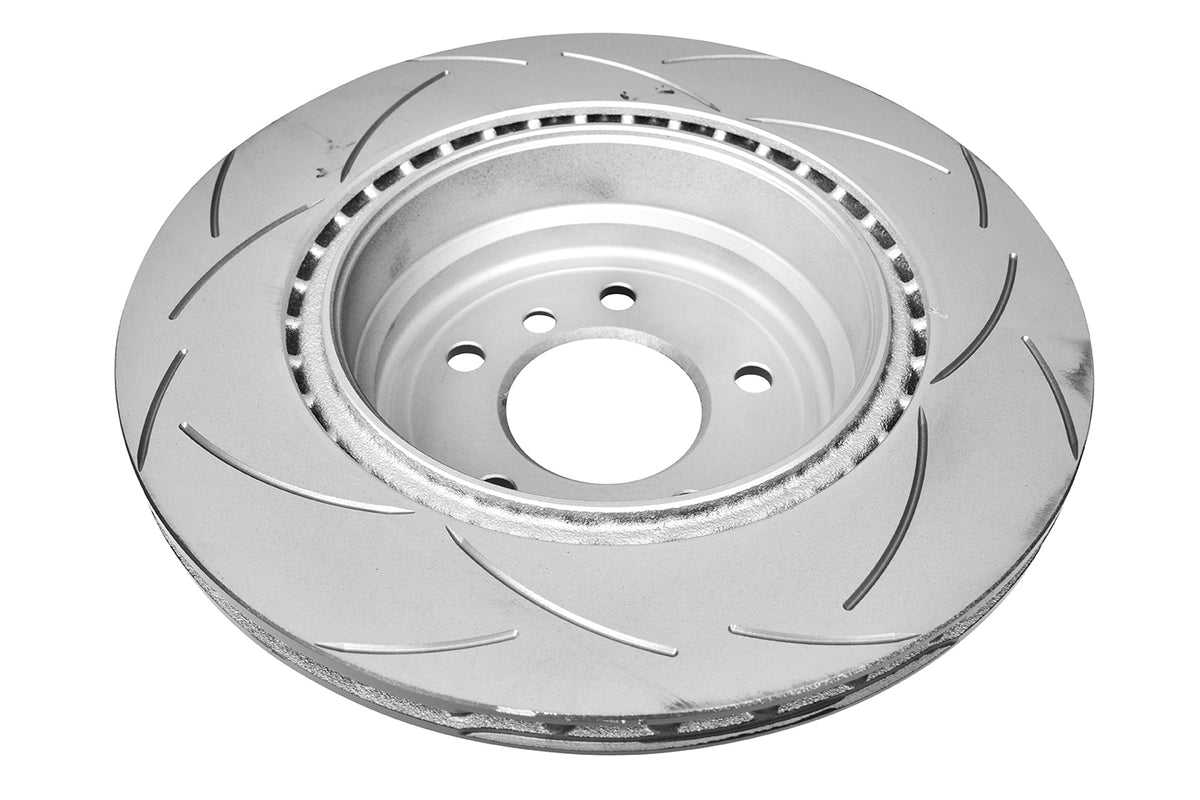 DBA 06-15 BMW 330i E90 Sedan RWD Rear Street Series Slotted Brake Rotor - DBA2859S