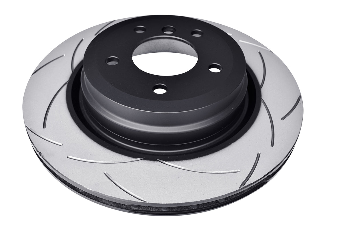 DBA 06-15 BMW 330i E90 Sedan RWD Rear Street Series Slotted Brake Rotor - DBA2859S