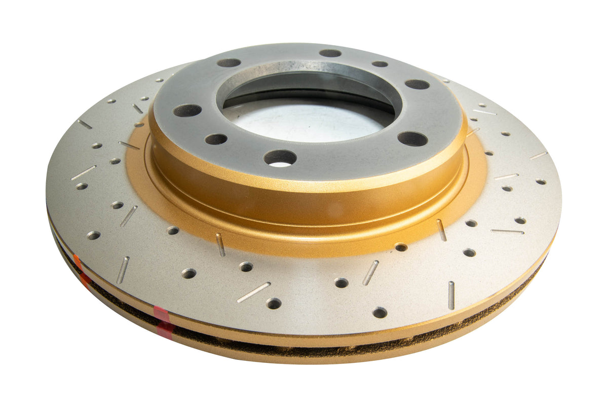 DBA 8/83-89 Toyota Land Cruiser Front Slotted & Cross Drilled 4000 XS Series Rotor - DBA4151XS
