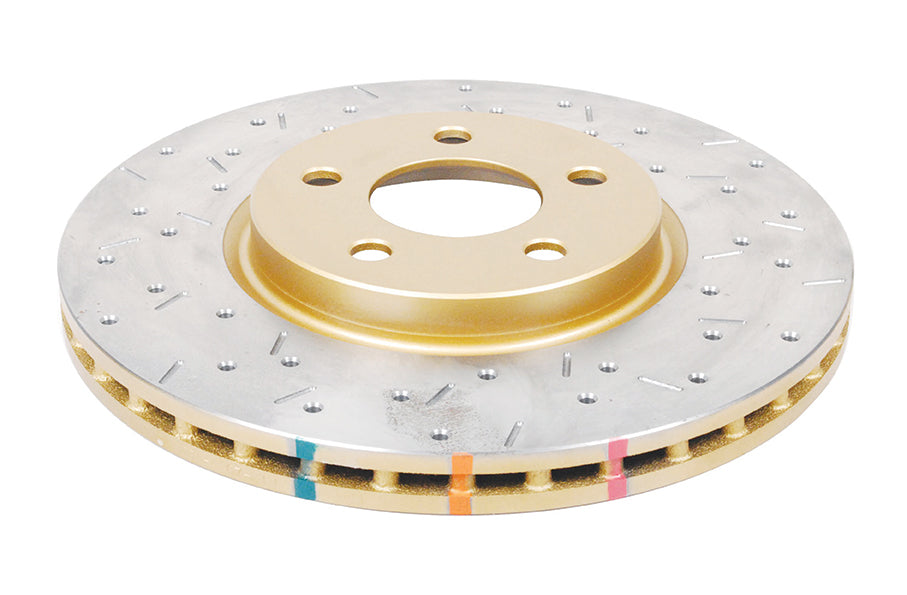 DBA 01-10 Chrysler PT Cruiser Front 4000 Series Drilled & Slotted Rotor - DBA4167XS