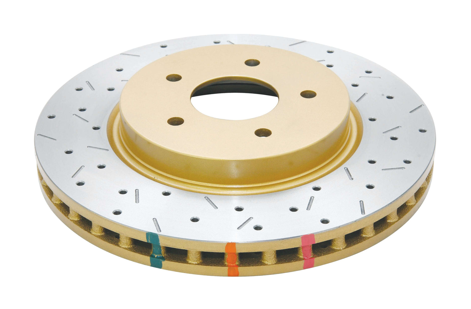 DBA 8/98+ Nissan Skyline R34 GTT Front Crossdrilled Slotted 4000 Series Rotor - DBA42304XS
