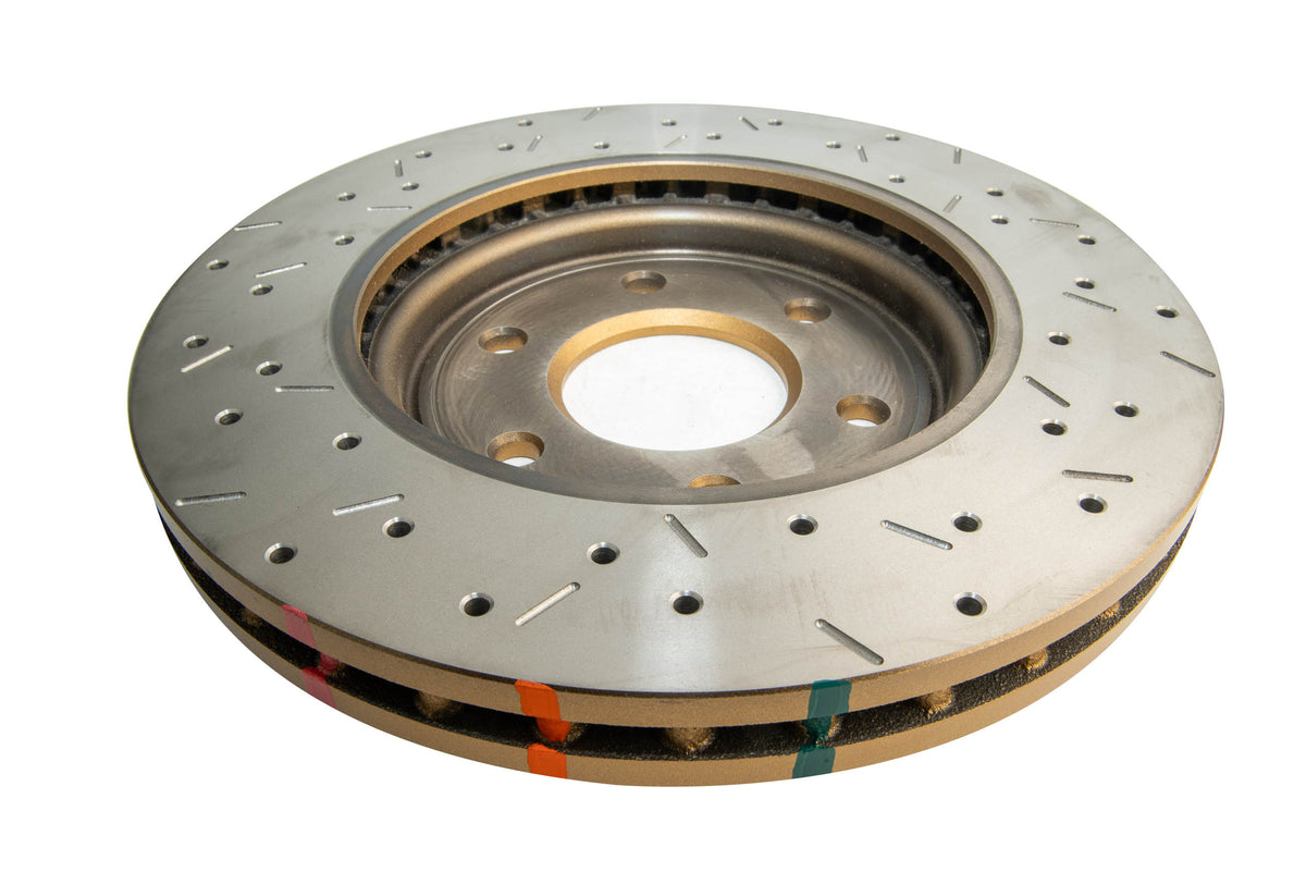 DBA 05-07 Nissan Frontier 4.0L 2WD/4WD Front Drilled & Slotted 4000 Series Rotor - DBA42310XS